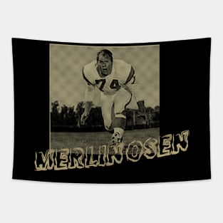 merlinosen// black white design T-Shirt Tapestry