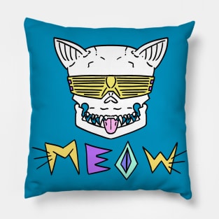 MEOW (yellow) Pillow