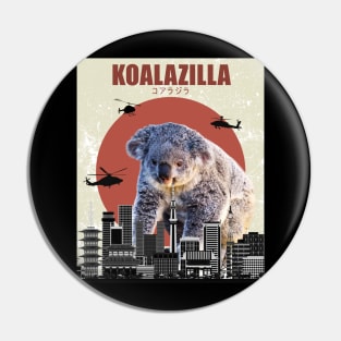 Koala Zilla Funny Japan T-shirt 2019 Pin