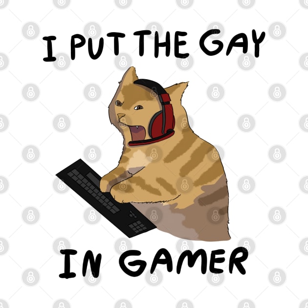 I put the gay in gamer by annoyingarts