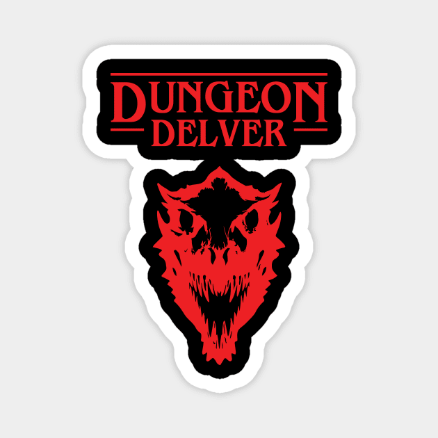 Dungeon Delver Magnet by OfficialTeeDreams