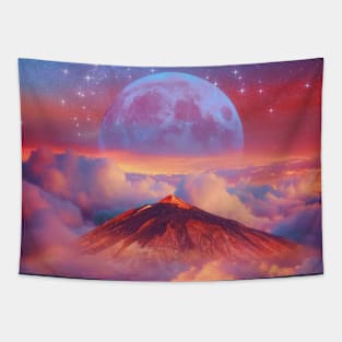 Sunset mountain Tapestry