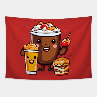 kawaii  junk food T-Shirt cute  funny Tapestry