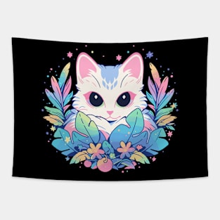 Cottagecore Goth Kawaii Anime Cat Gifts Girls Womens Cat Tapestry