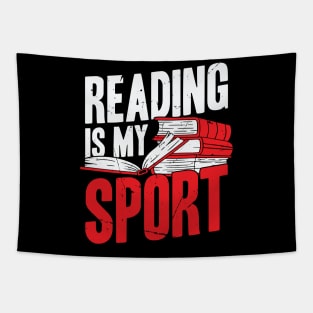 Reading Is My Sport Tapestry