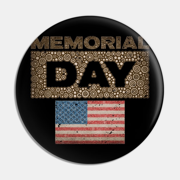 MEMORIAL DAY & FLAG Pin by pbdotman