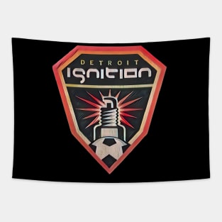 Detroit Ignition Soccer Tapestry