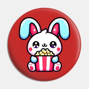 Popcorn rabbit for movie lovers Pin