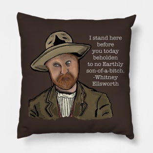 Ellsworth of Deadwood Pillow