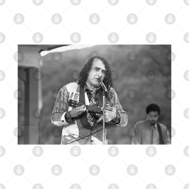 Tiny Tim BW Photograph by Concert Photos