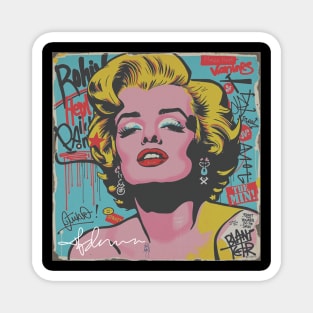 Madonna Colorful Magnet