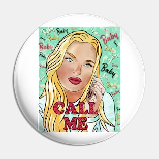 CALL ME baby Pin