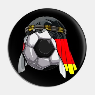 Germany Soccer 2022 Arab Keffiyeh for Germany Football Fans Pin