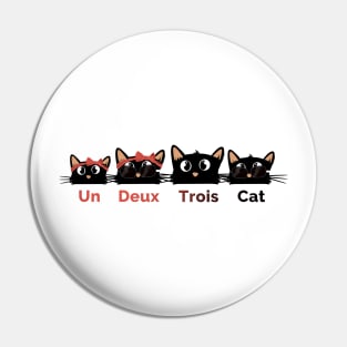 Un Deux Trois Cat Pin