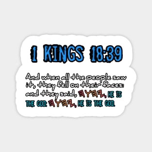 1 Kings 18:39 Magnet