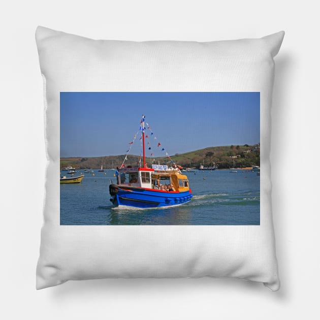 South Sands Ferry Pillow by RedHillDigital