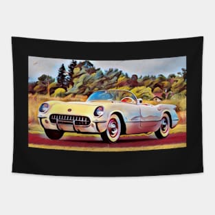 Classic Chevy Corvette C1 Tapestry