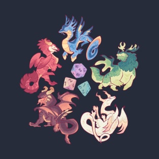 Chromatic dragons T-Shirt