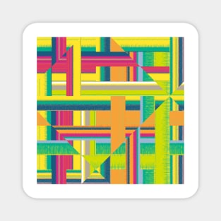 Geometrical Multi color Melody Magnet