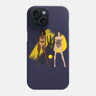 Fashion illustration. Models. Fashion designer Phone Case