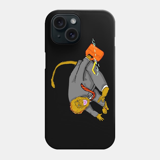 monkey's biz Phone Case by Mikbulp