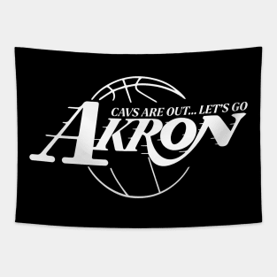 let's go akron Tapestry