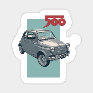 Fiat 500 Magnet