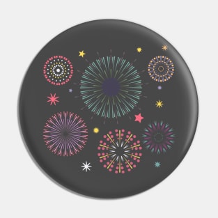 Fireworks Pin