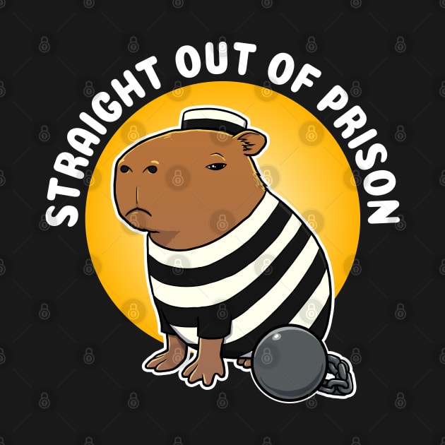 Straight out of prison Capybara Jail by capydays