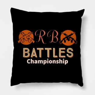 Rb battes championship Pillow