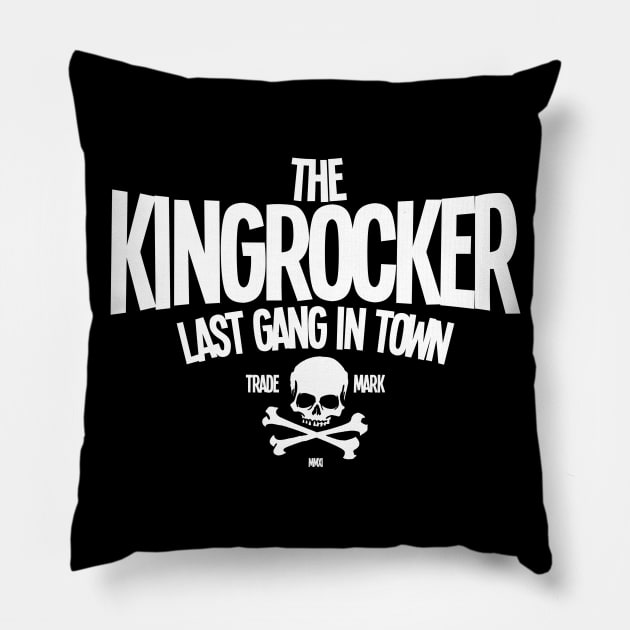 Kingrocker Clothing Pillow by Kingrocker Clothing