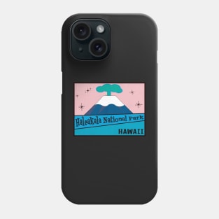 Haleakala National Park Hawaii Vintage Mid-Century 2 Phone Case