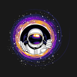 Astronaut In Universe T-Shirt