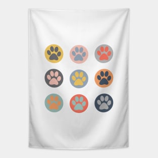 2023 Colors Trend Cat Paw Tapestry