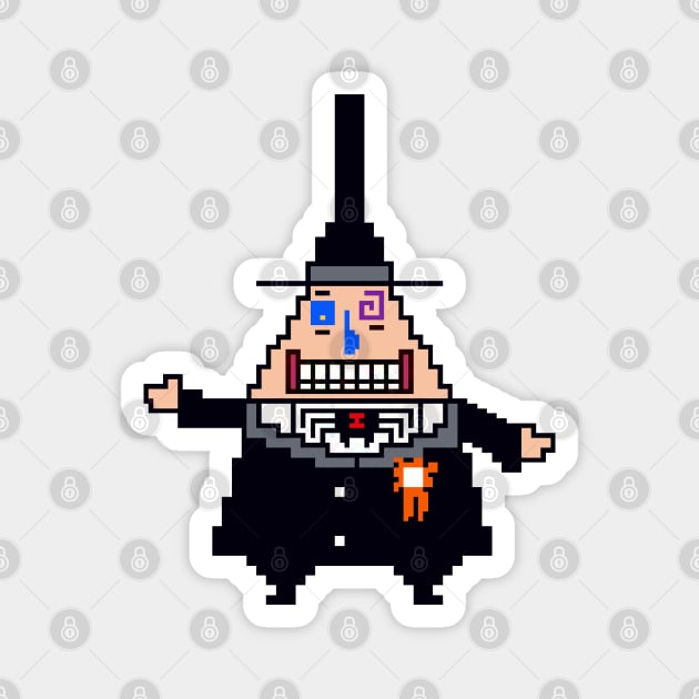 Mayor pixelated Magnet by pookiemccool