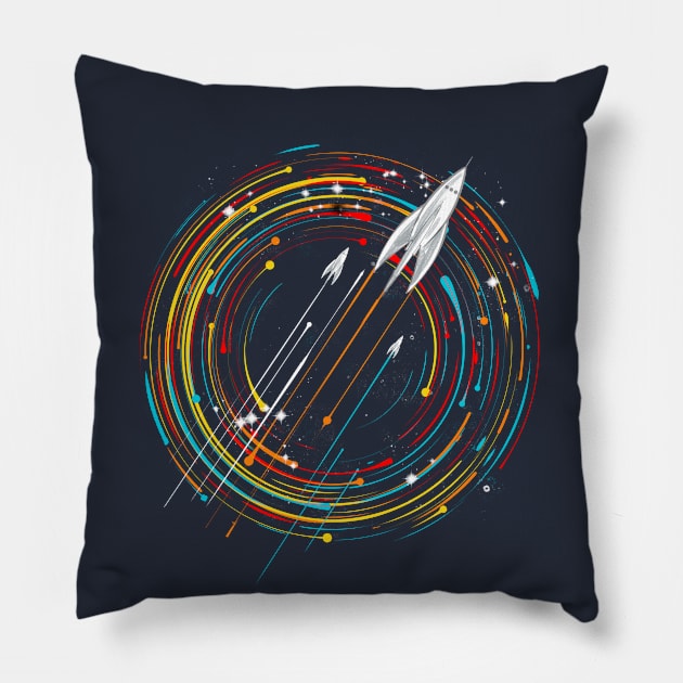 explore the stars Pillow by kharmazero