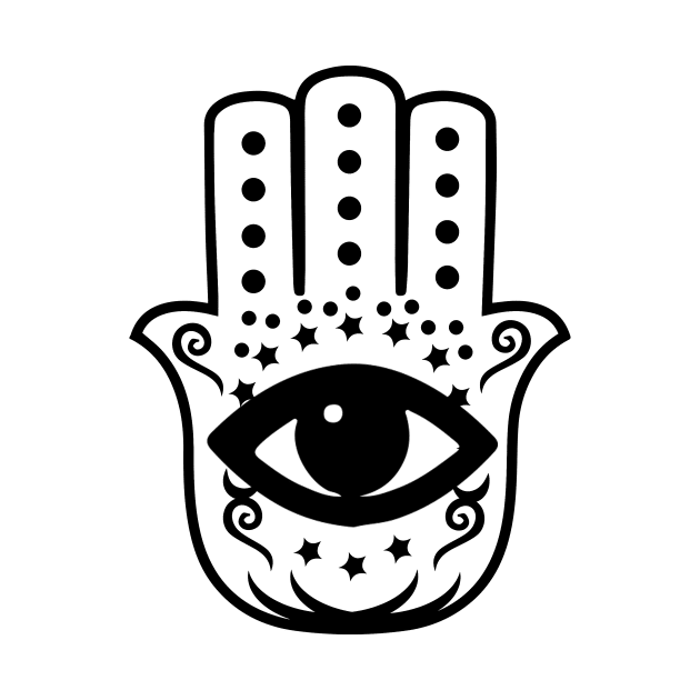 Hamsa Hand Evil Eye by livania