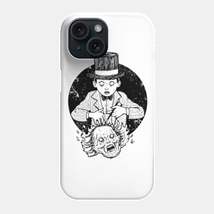 Cast a deadly spell (black print) Phone Case