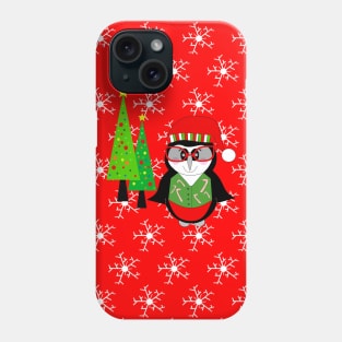 WINTER Christmas Penguin Phone Case