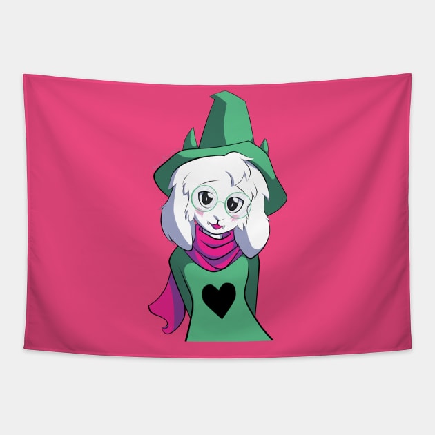 Ralsei v2 Tapestry by Fury's Flight Accessories