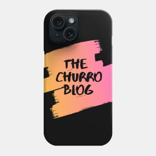 The Churro Blog Brush Strokes Phone Case