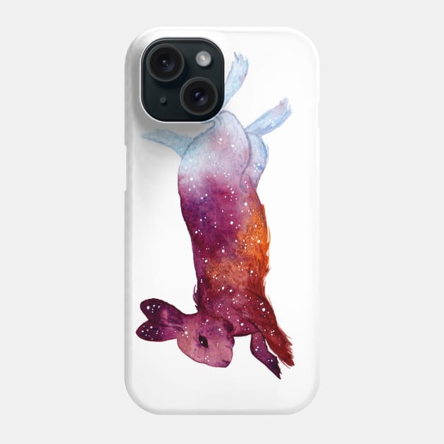 Harbinger bunny Phone Case by Pearl and Plam