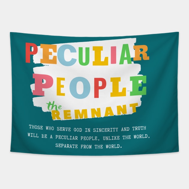 The Remnant - A Peculiar People Tapestry by Ruach Runner