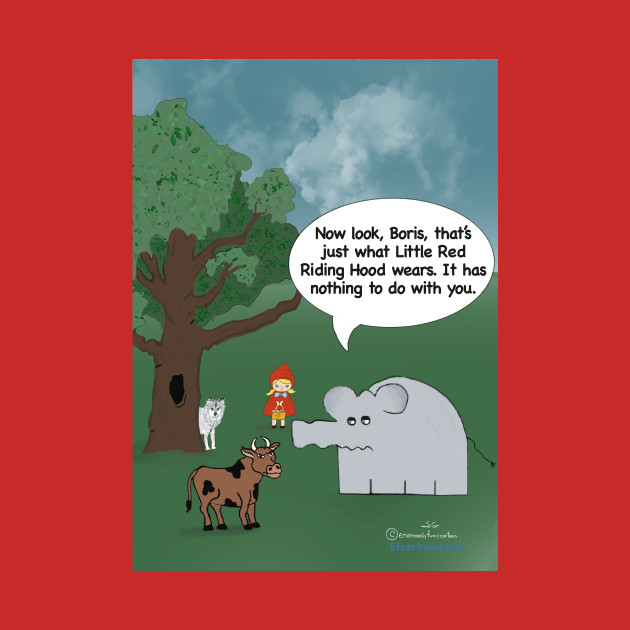 ENORMOUSLY FUNNY CARTOONS LITTLE RED RIDING HOOD by Enormously Funny Cartoons