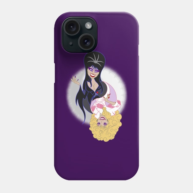 Yin and Yang Dolly Elvira Phone Case by StudioPM71