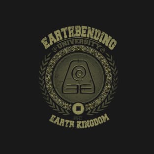 Earthbending Toph university - Bumi Earth kingdom - Avatar last airbender T-Shirt