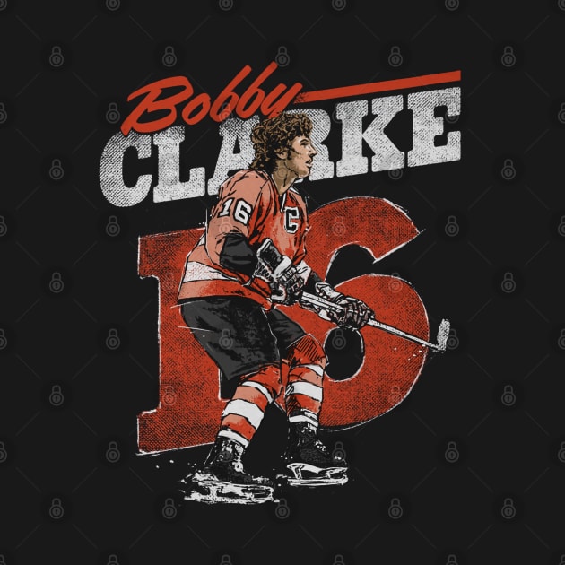 Bobby Clarke Philadelphia Retro by lavonneroberson