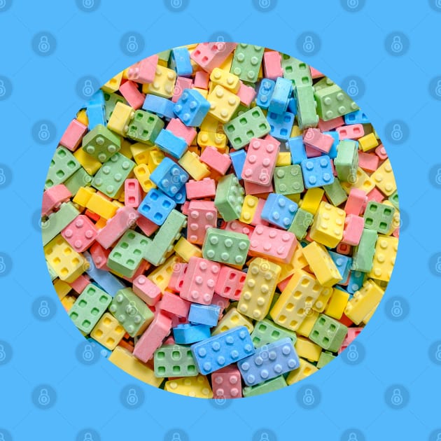 Colorful Candy Building Blocks and Bricks Photograph by love-fi