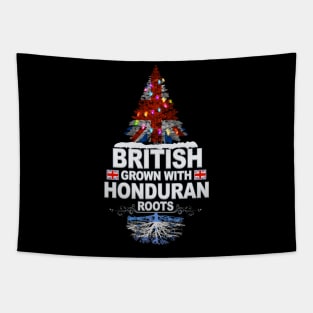 British Grown With Honduran Roots - Gift for Honduran With Roots From Honduras Tapestry