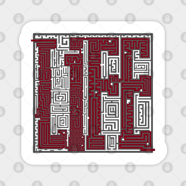 Life Maze Magnet by TenomonMalke